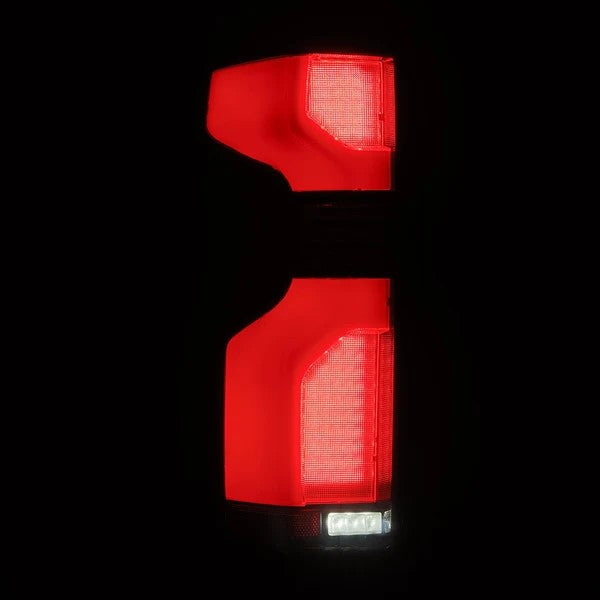 Alpharex Chevrolet Silverado 1500 (2019–2026) / 2500HD/3500HD (2019–2023) and (2024–2026) / LUXX-Series LED tail lights Jet Black Housing / Smoked Lens (ARX620068)