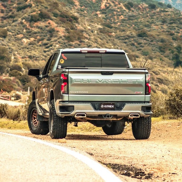 Alpharex Chevrolet Silverado 1500 (2019–2026) / 2500HD/3500HD (2019–2023) and (2024–2026) / LUXX-Series LED tail lights Jet Black Housing / Smoked Lens (ARX620068)
