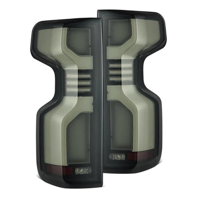 Alpharex Chevrolet Silverado 2500HD/3500HD (2019–2023) / LUXX-Series LED tail lights Jet Black Housing / Smoked Lens (ARX620088)