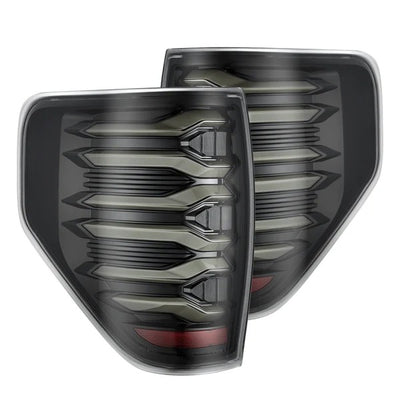 AlphaRex Ford F-150 (2009-2014) / Alpha-Black LUXX-Series LED Tail Lights Fits (ARX653080)