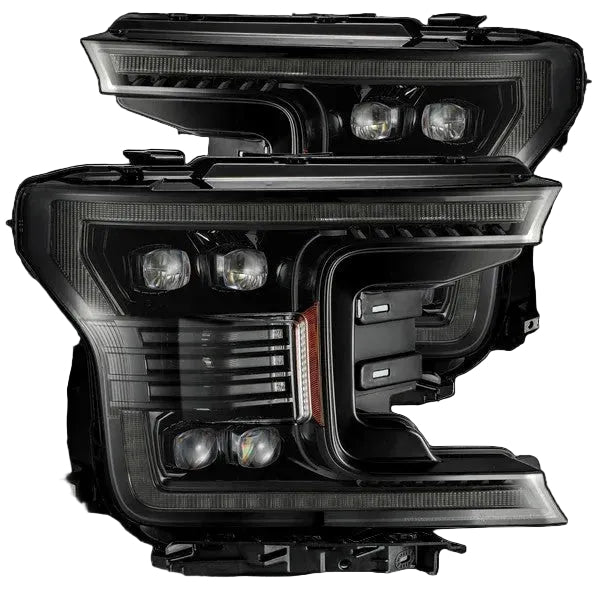 Alpharex Ford F-150 (2018-2020) NOVA-Series LED Projector Headlights Alpha-Black (ARX880165)