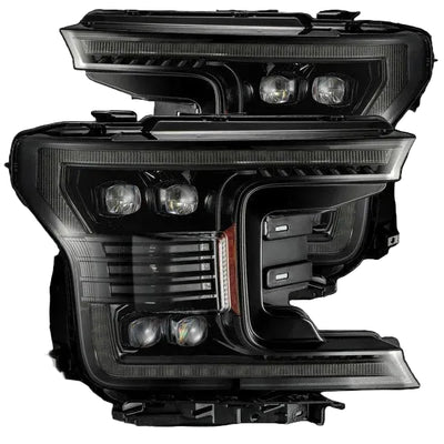 Alpharex Ford F-150 (2018-2020) NOVA-Series LED Projector Headlights Alpha-Black (ARX880165)