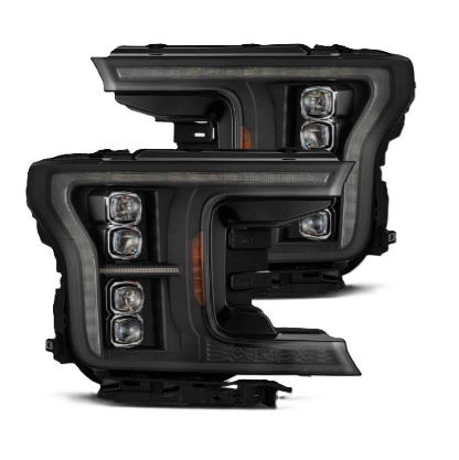 AlphaRex Ford F-150 2018-2020 NOVA-Series LED Black G2 Projector Headlights – SKU ARX880248