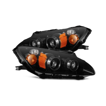 AlphaRex Honda S2000 1999-2009 LUXX-Series LED Alpha-Black Projector Headlights – SKU ARX880270