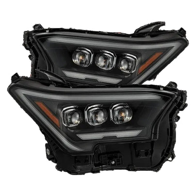 Alpharex Toyota Tacoma (2024-2026) / 4Runner (2025-2026) NOVA-Series LED Projector Headlights Alpha-Black (ETA late Sep) (AHL-TT24-N-B) (ARX880327)