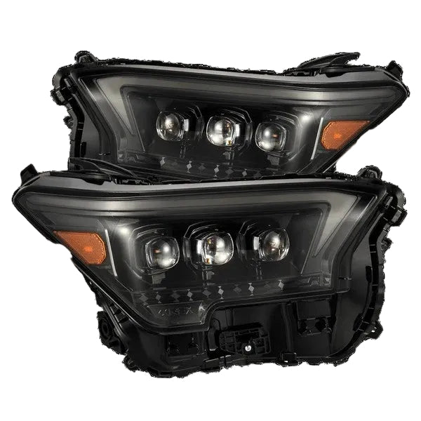 Alpharex Toyota Tacoma (2024-2026) / 4Runner (2025-2026) NOVA-Series LED Projector Headlights Alpha-Black (ETA late Sep) (AHL-TT24-N-B) (ARX880332)