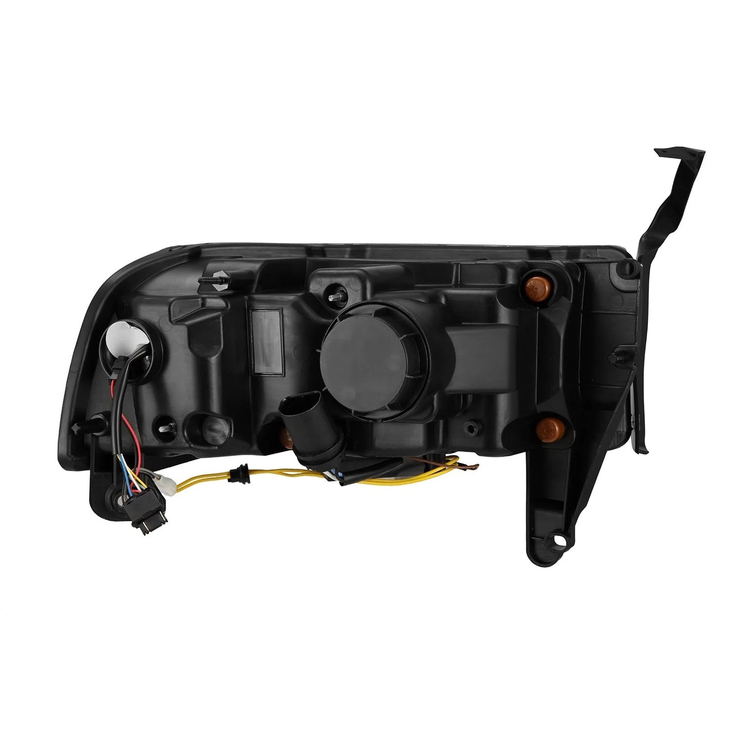 AlphaRex Black LUXX-Series LED Projector Headlights w/ Activation Light, Switchback DRL & Sequential Signal for 1994-2002 Dodge Ram 1500/2500/3500 (SKU 8803353 / AHL-DR94-PL-SA-B)