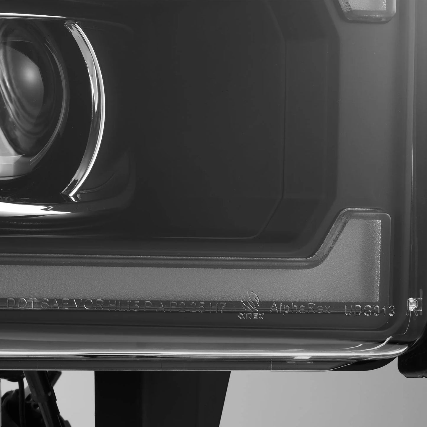 AlphaRex Black LUXX-Series LED Projector Headlights w/ Activation Light, Switchback DRL & Sequential Signal for 1994-2002 Dodge Ram 1500/2500/3500 (SKU 8803353 / AHL-DR94-PL-SA-B)