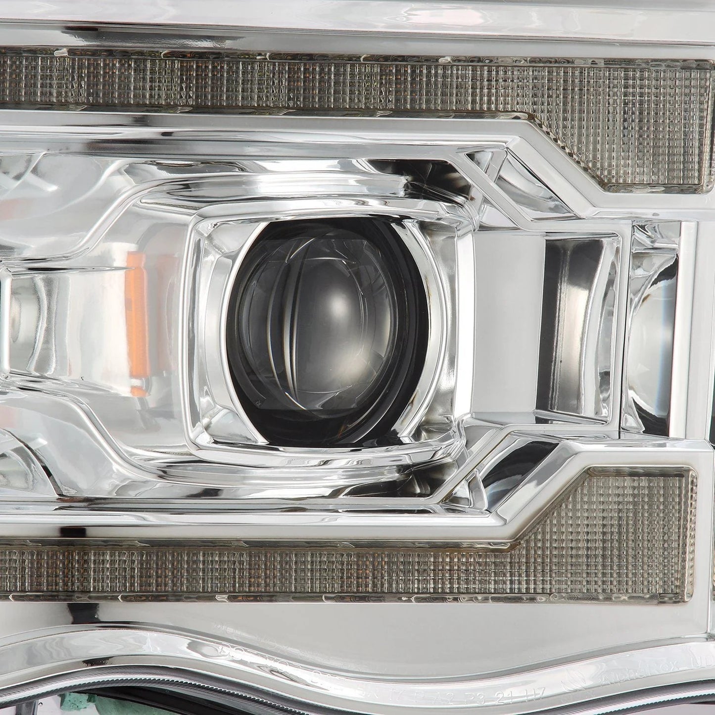 AlphaRex Chrome Projector Headlights w/ Sequential Signal & DRL for 2002-2005 Dodge Ram 1500 & 2003-2005 Dodge Ram 2500/3500 (SKU ARX880571 / AHL-DR02-P-S-C)