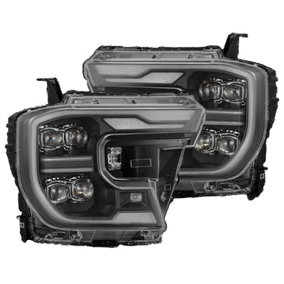 Alpharex Ford Ranger (2024-2026) / Ranger Raptor NOVA-Series LED Projector Headlights Black / Alpha-Black Housing with Clear Lens (ARX880893)