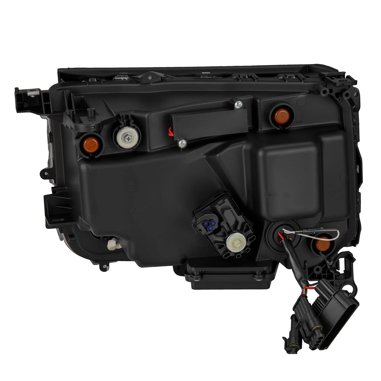AlphaRex Alpha-Black LED Projector Headlights w/ Activation Light, Switchback DRL & Sequential Signal for 2024-2026 Toyota Land Cruiser (AHL-TLC24-N-FLB)