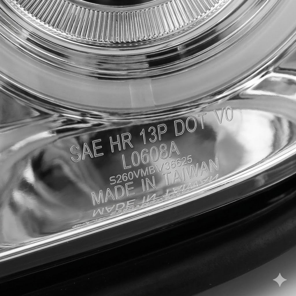 Anzo USA Chrome Housing Projector Headlights w/ SMD LED Halo for Chevrolet Camaro (2010-2013) — Pair | ANZ121311
