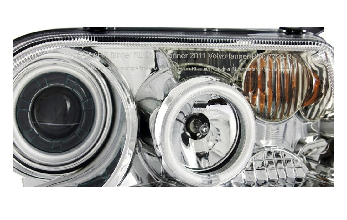 Anzo USA Chrome G2 Projector Headlights w/ CCFL Halo for Chrysler 300 (2005-2010) — Pair |  ANZ121250