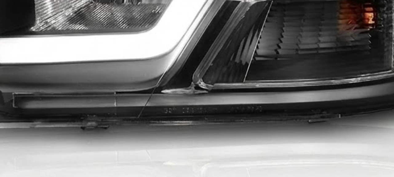Anzo USA Black Housing Crystal C-Bar Headlights with Clear Lens for Dodge Ram 1500 (2009-2018) & 2500/3500 (2010-2018) — Pair | ANZ111515