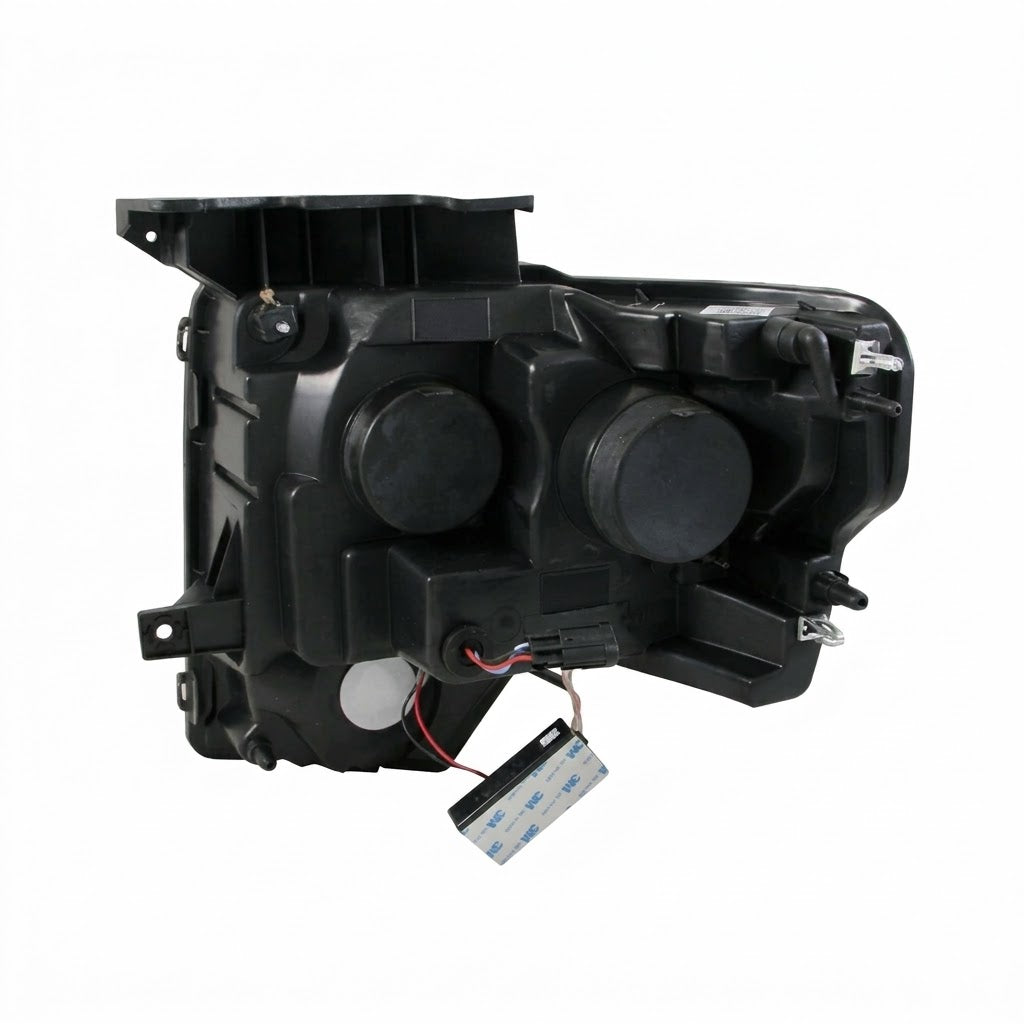 Anzo USA Black G2 Projector Headlights w/ CCFL Halo for Ford F-150 (2009-2014) — Pair | ANZ111298