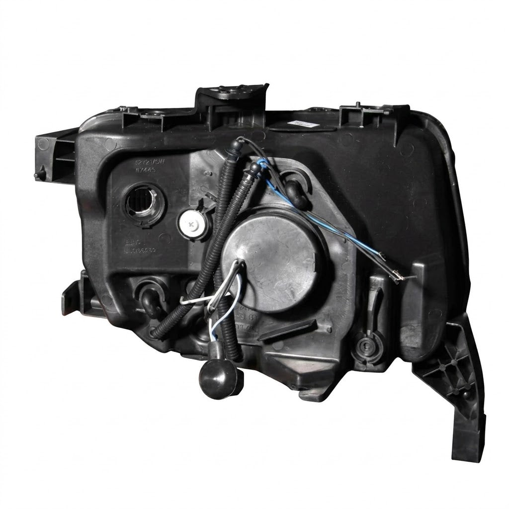 Anzo USA Black Housing Projector Headlights w/ LED Halos & Clear Lens for Honda Element (2003-2006)   ANZ121432