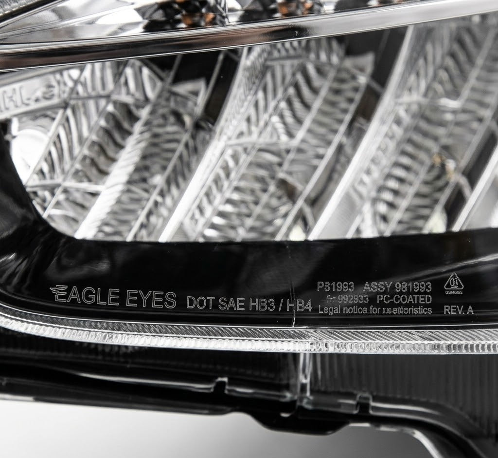 Anzo USA Black Full LED Projector Headlights w/ Sequential Turn Signals for Honda Civic (2016-2021) — Pair | ANZ121527