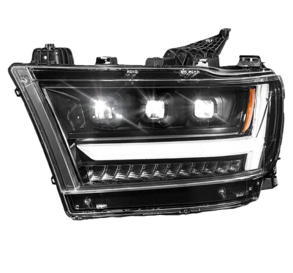 Anzo USA Full LED Projector Headlight w/ Sequential Turn Signal for RAM 1500 (2019-2024) — Driver Side Only | ANZ111628A