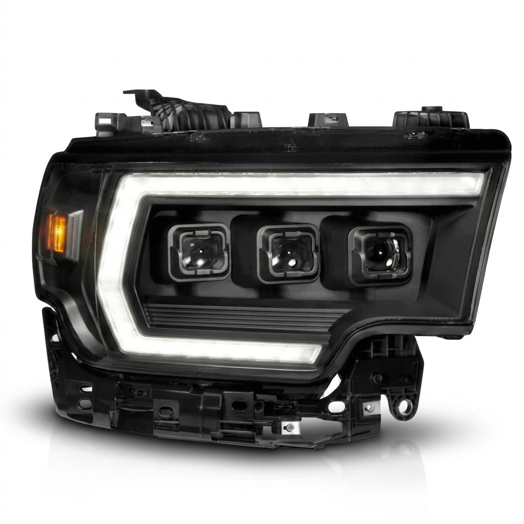 Anzo USA Z-Series Full LED Projector Headlight w/ Sequential Turn Signal for RAM 2500 / 3500 (2019-2024) — Driver Side Only | ANZ111601X