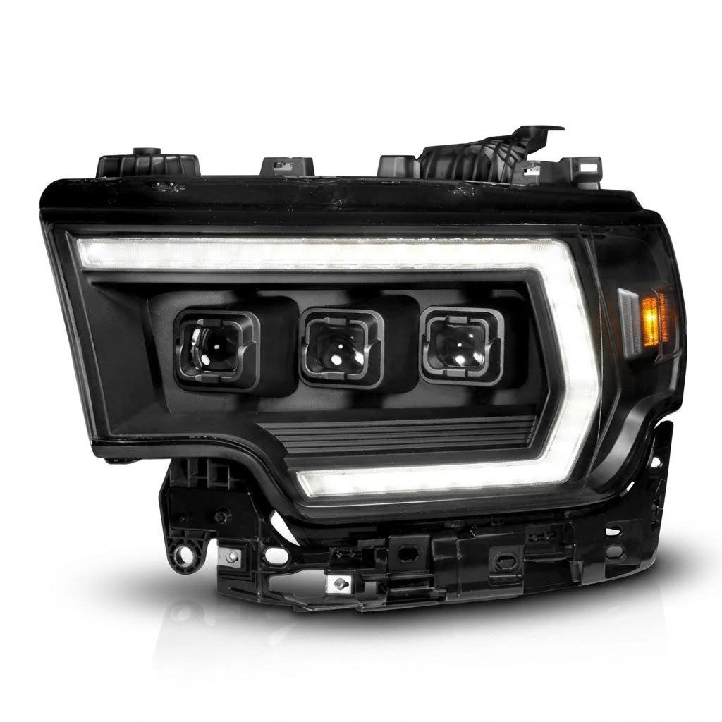 Anzo USA Z-Series Full LED Projector Headlight w/ Sequential Turn Signal for RAM 2500 / 3500 (2019-2024) — Driver Side Only | ANZ111601X