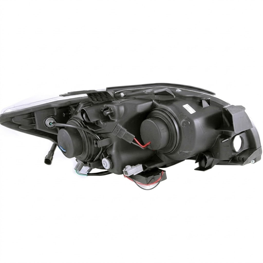 Anzo USA Black Projector Headlights w/ LED SMD Halo for Scion tC (2005-2010) — Pair | ANZ121119