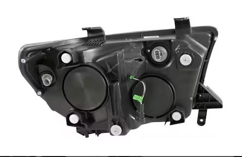 Anzo USA Black Housing U-Bar Halogen Projector Headlights for Toyota Tundra (2007-2013) & Sequoia (2008-2015) ANZ111294