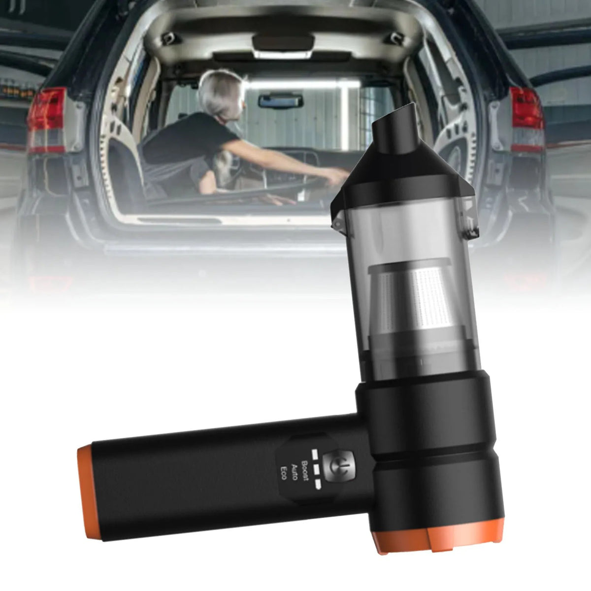 Portable Car Vacuum Cleaner 16000Pa 100W Brushless Motor Rechargeable Handheld Vacuum