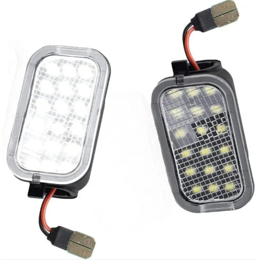 2X LED Side Mirror Puddle Lights For 07-14 Yukon Sierra Tahoe Avalanche Escalade